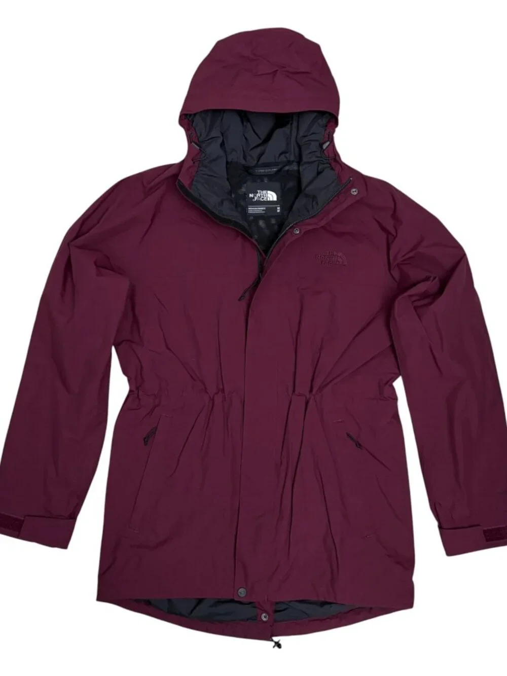 THE NORTH FACE DRYVENT Jacket Waterproof Windbreaker Long Rain Coat Mens Medium